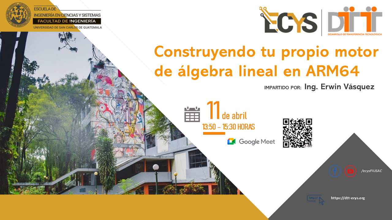 Construyendo tu propio motor de álgebra lineal en ARM64