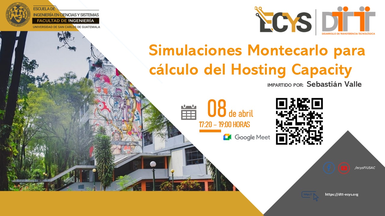 Simulaciones Montecarlo para Cálculo del Hosting Capacity