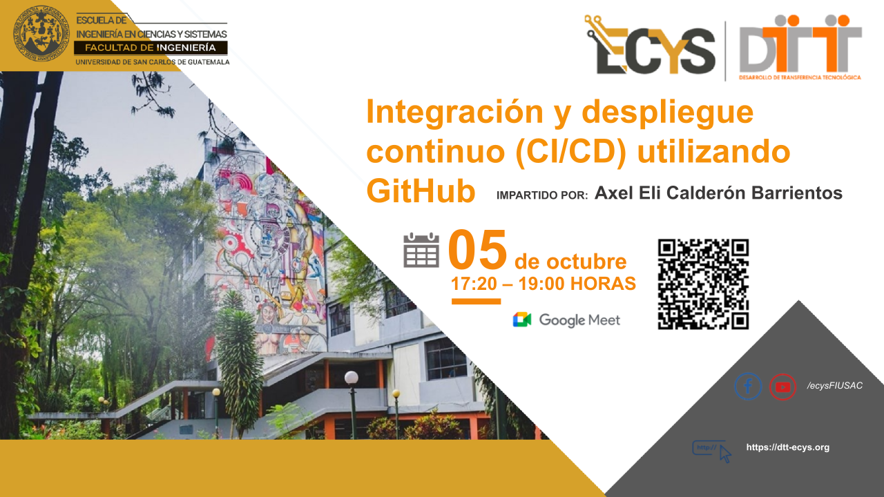 Integración y despliegue continuo (CI/CD) utilizando GitHub