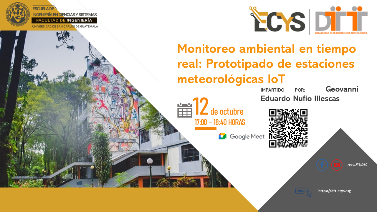 Monitoreo ambiental en tiempo real Prototipado de estaciones meteorológicas IoT