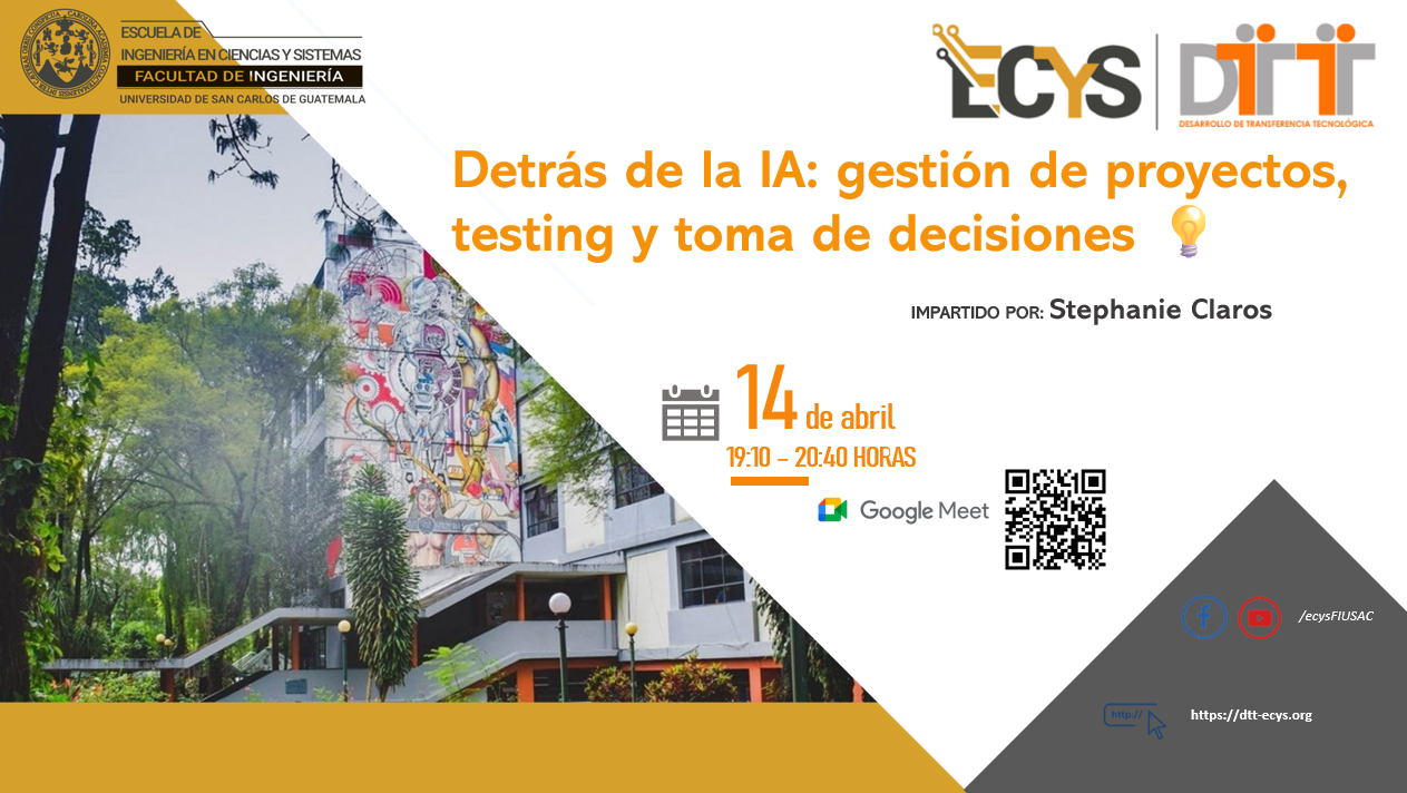 Detrás de la IA: gestión de proyectos, testing y toma de decisiones ????