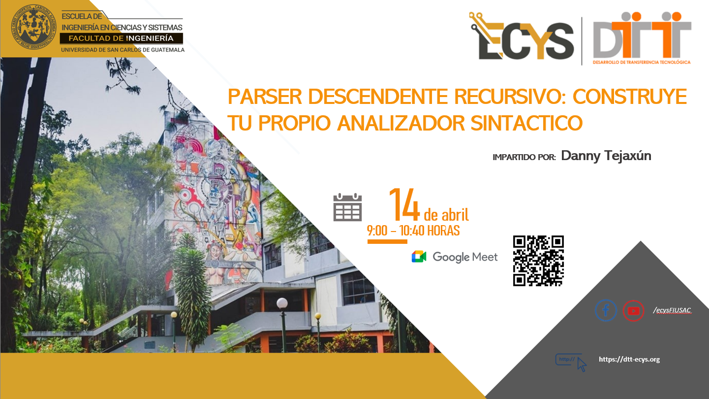 Parser Descendente Recursivo: Construye tu Propio Analizador Sintactico