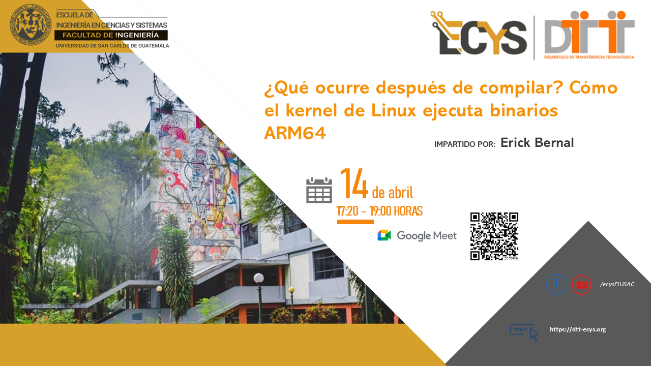 ¿Qué OCURRE  después de  COMPILAR?  Cómo el  KERNEL de  LINUX ejecuta  binarios  ARM64
